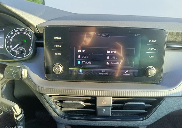 Skoda Kamiq cena 92900 przebieg: 11000, rok produkcji 2023 z Frampol małe 352
